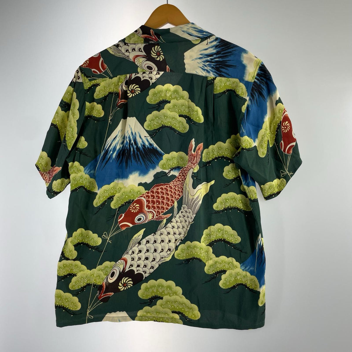 半袖シャツ KALAKAUA "CARP STREAMER" SS32293 アロハ-S S