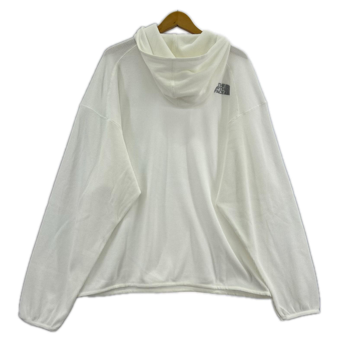 パーカー ワッフルフーディー WHT XL ホワイト
