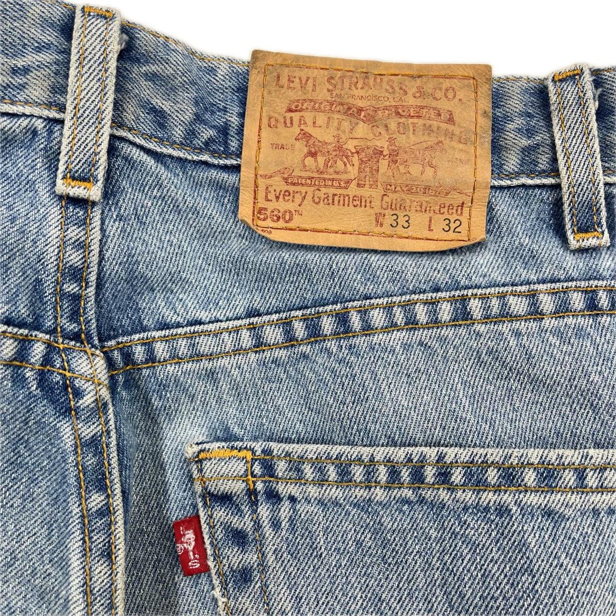 デニムパンツ USA製 Lot560 デニム 33 ブルー