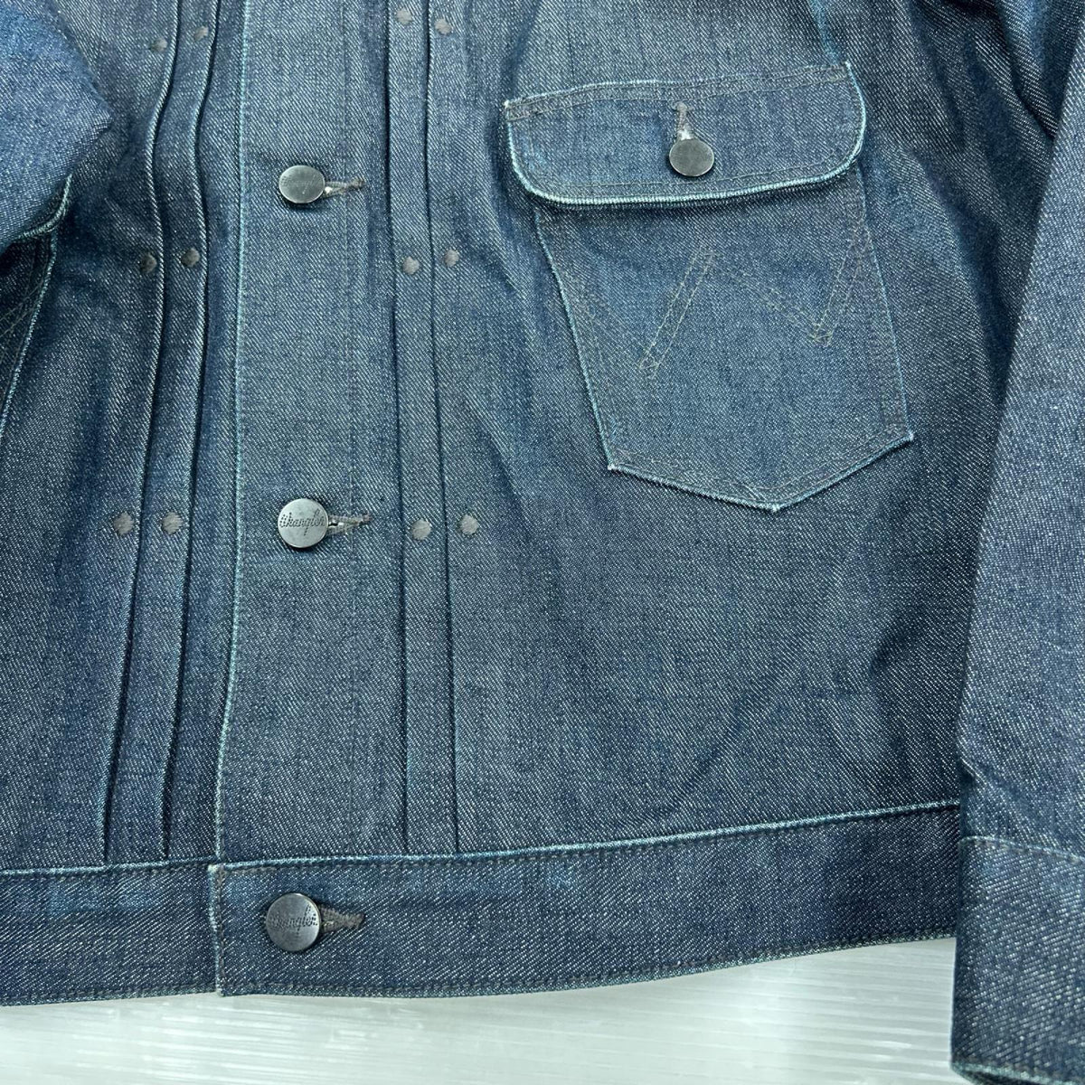 デニムジャケット ×WRANGLER/size:S S ネイビー