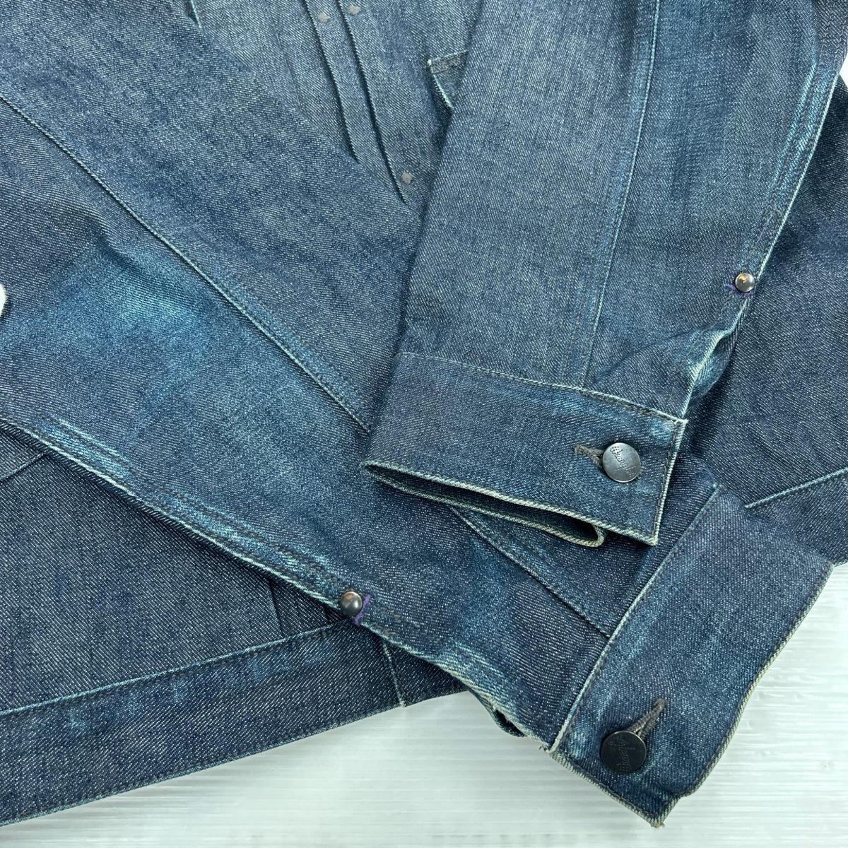 デニムジャケット ×WRANGLER/size:S S ネイビー