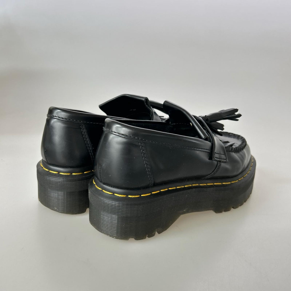 ブーツ Dr.Martens タッセルローファー 黒(UK6) ブラック