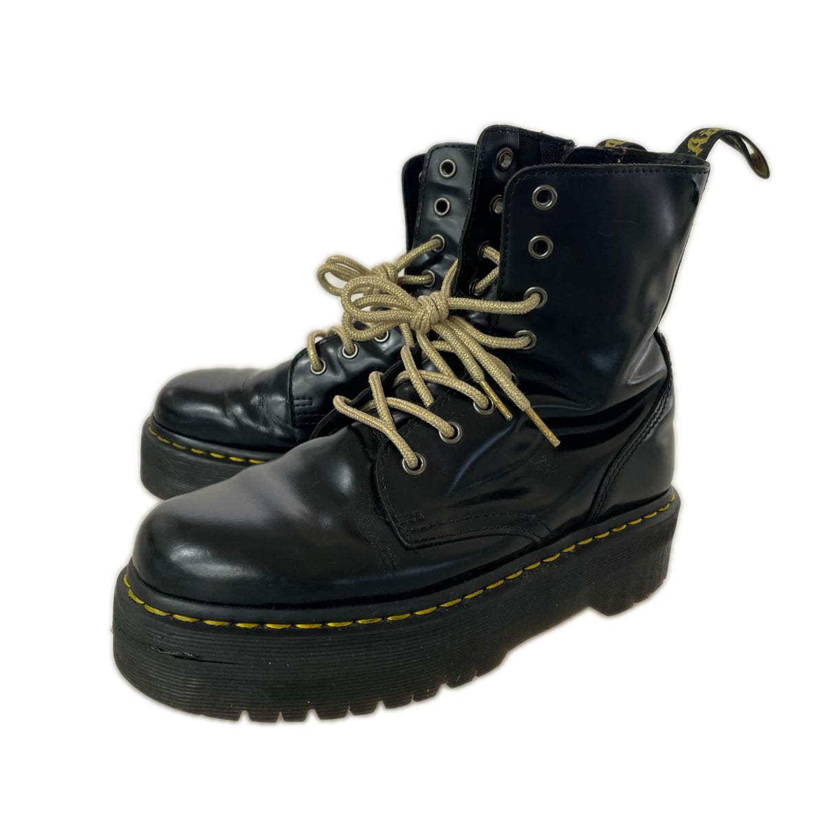 ブーツ Dr.Martens JADON MAX 8 ホールブーツ 黒(UK6) ブラック
