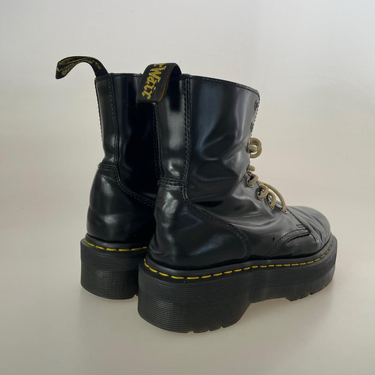 ブーツ Dr.Martens JADON MAX 8 ホールブーツ 黒(UK6) ブラック