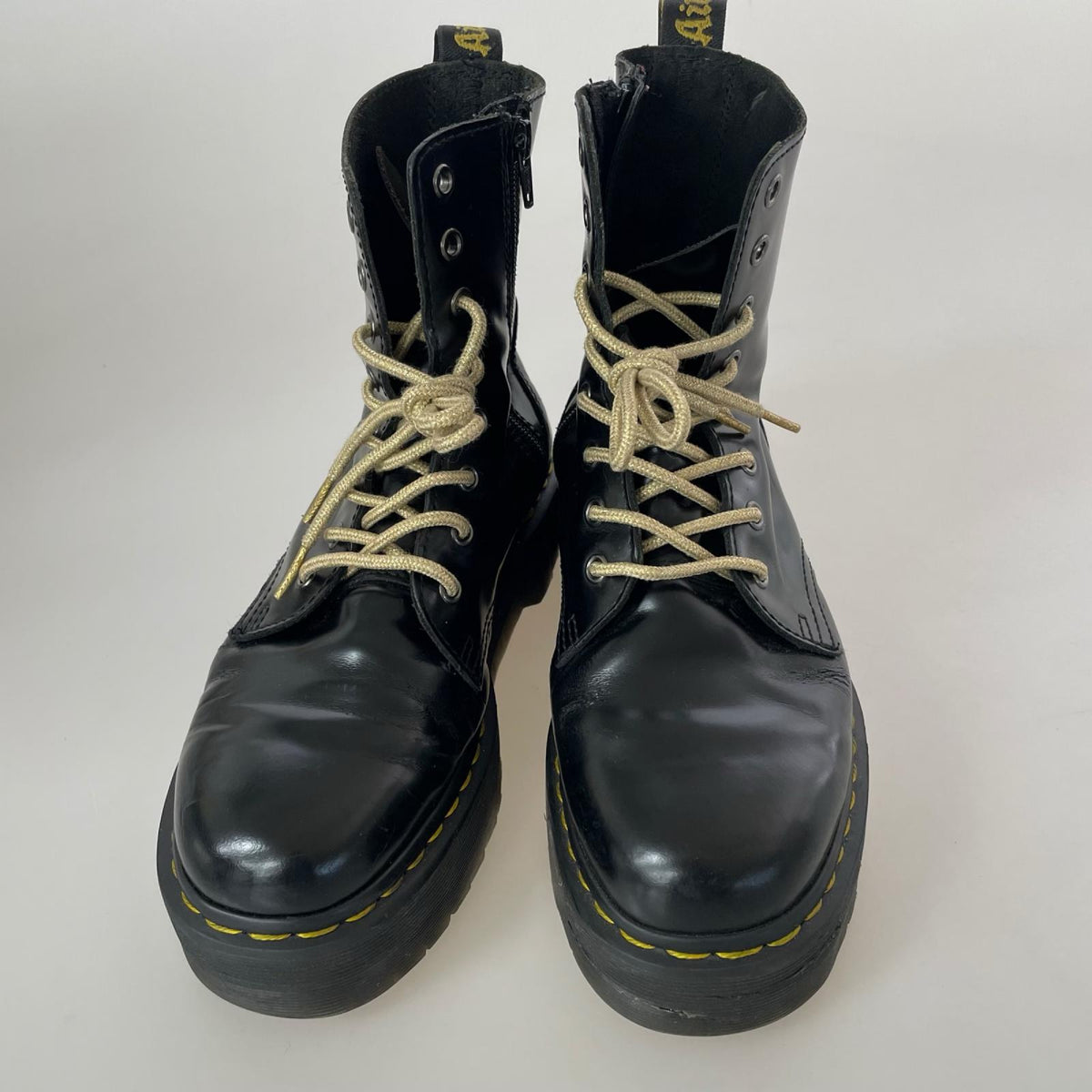 ブーツ Dr.Martens JADON MAX 8 ホールブーツ 黒(UK6) ブラック