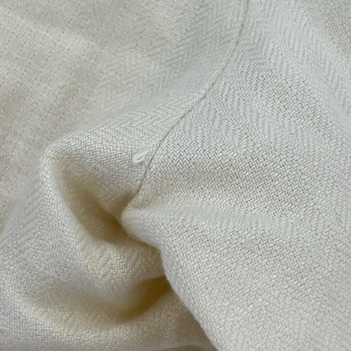 パンツ 90s Linen × Cotton WHT W35 ホワイト