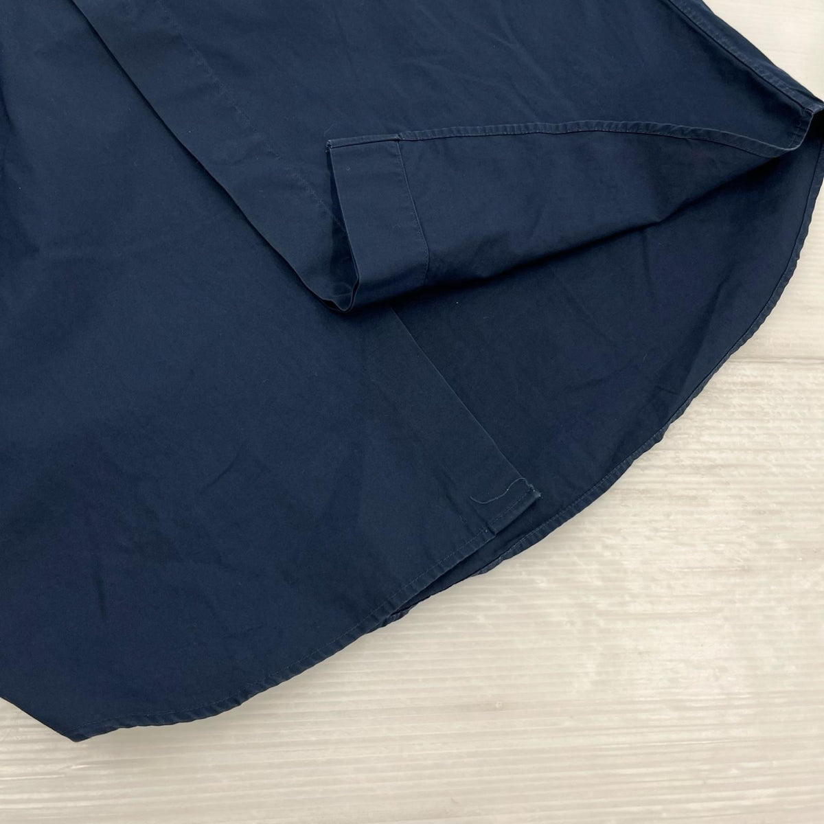 長袖シャツ MARNI ニット襟 比翼L/Sシャツ 46 ネイビー