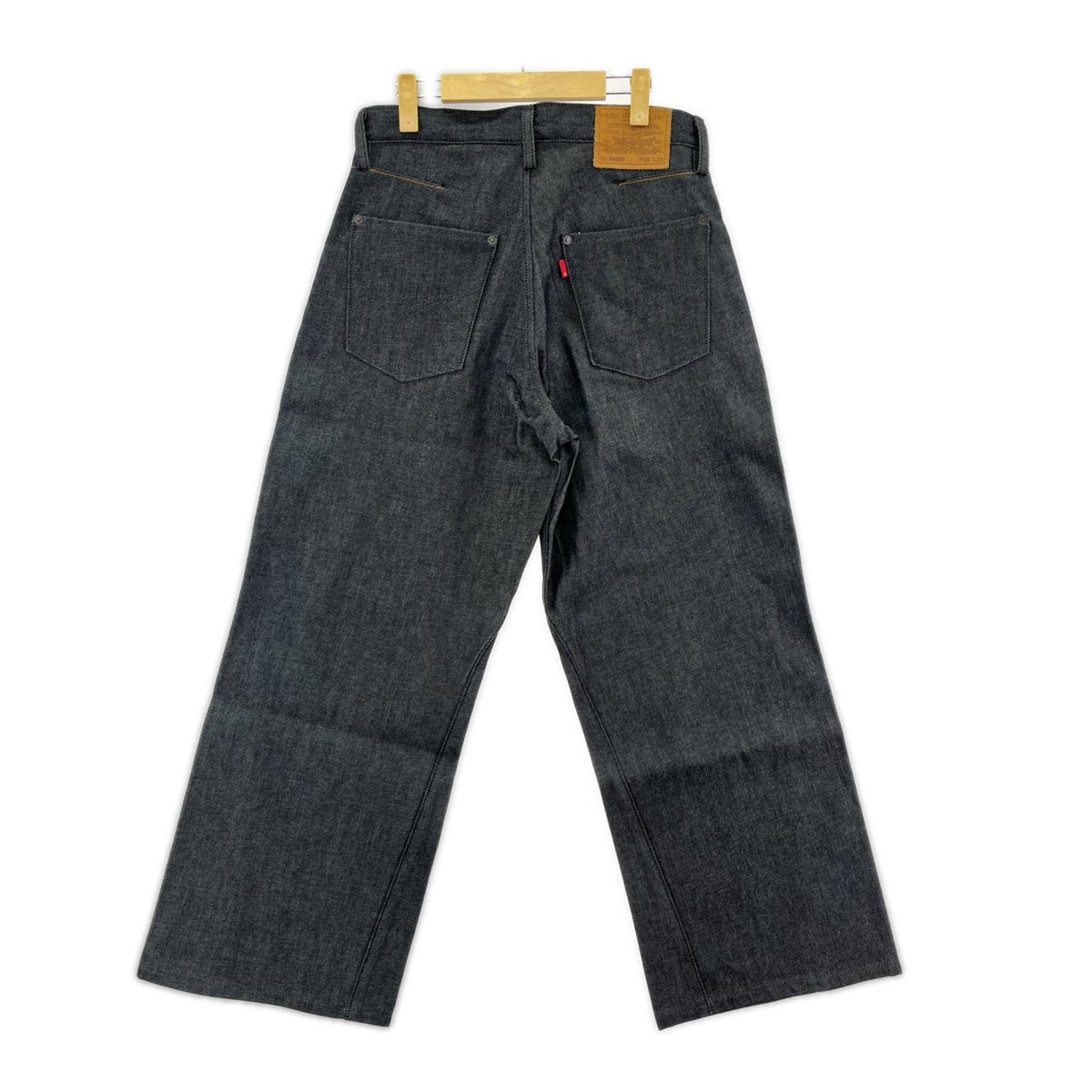 デニムパンツ Levi's×EDIFICE 25AW BAGGY TWISTED BELTED DENIM PANT
