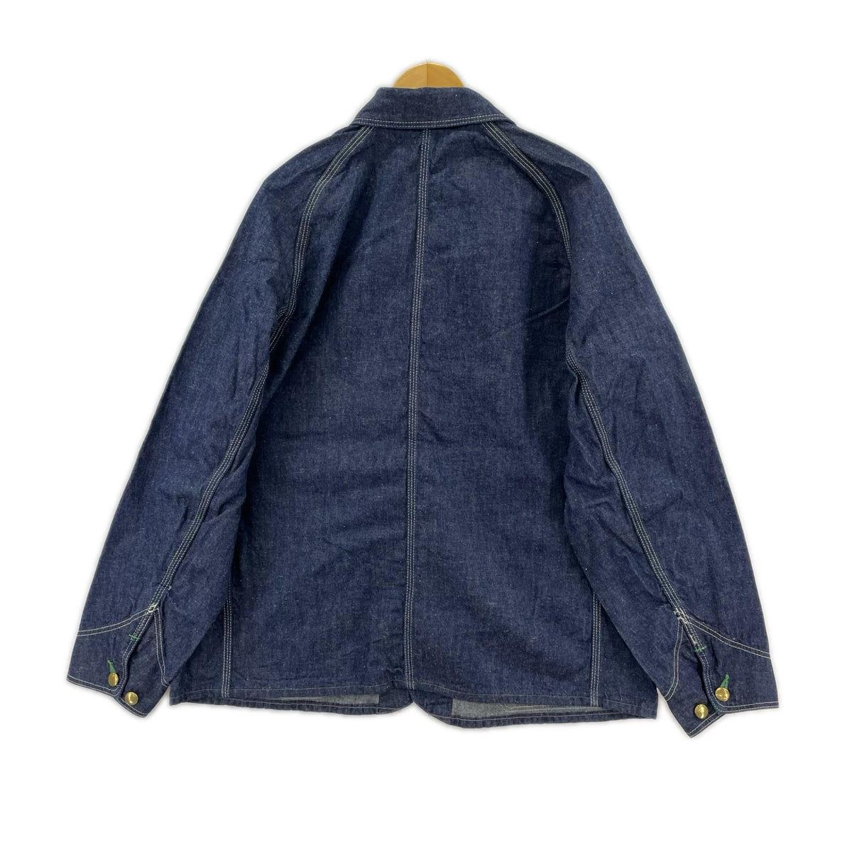 デニムジャケット TCBjeans Cat Head Jacket カバーオール-40 40 ブルー