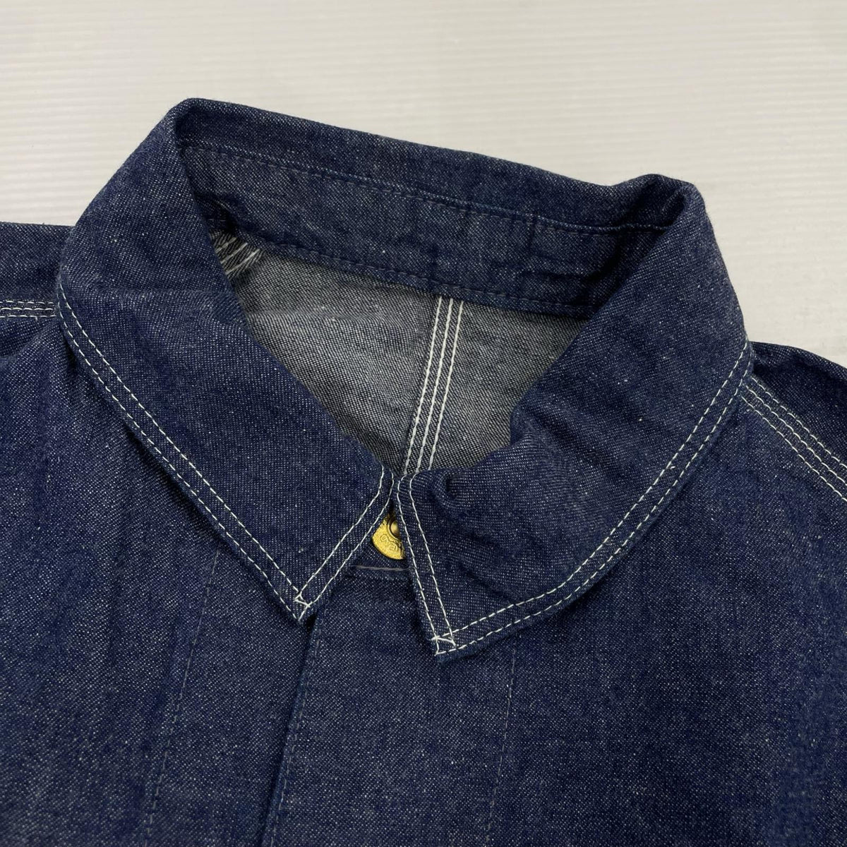 デニムジャケット TCBjeans Cat Head Jacket カバーオール-40 40 ブルー