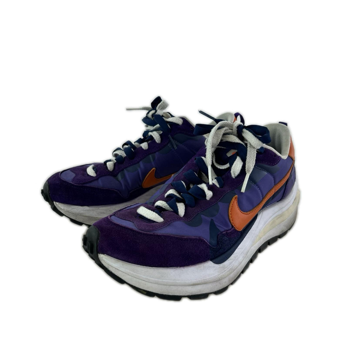 スニーカー VAPORWAFFLE/SACAI DARK IRIS/CAMPFIRE ORANGE DD1875-500 27.5cm (US9 1/2 UK9 EU45) パープル
