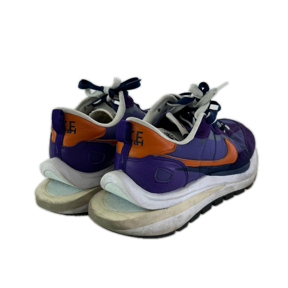 スニーカー VAPORWAFFLE/SACAI DARK IRIS/CAMPFIRE ORANGE DD1875-500 27.5cm (US9 1/2 UK9 EU45) パープル