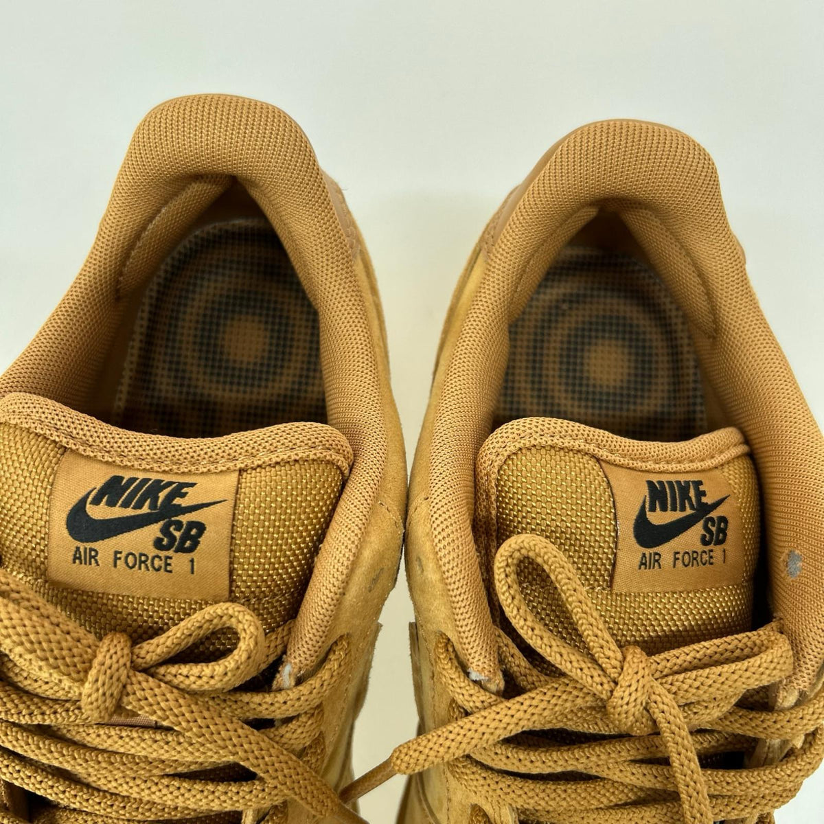 スニーカー SB AIR FORCE 1 FLAX 27cm 27cm (US9 UK8 1/2 EU44) ブラウン