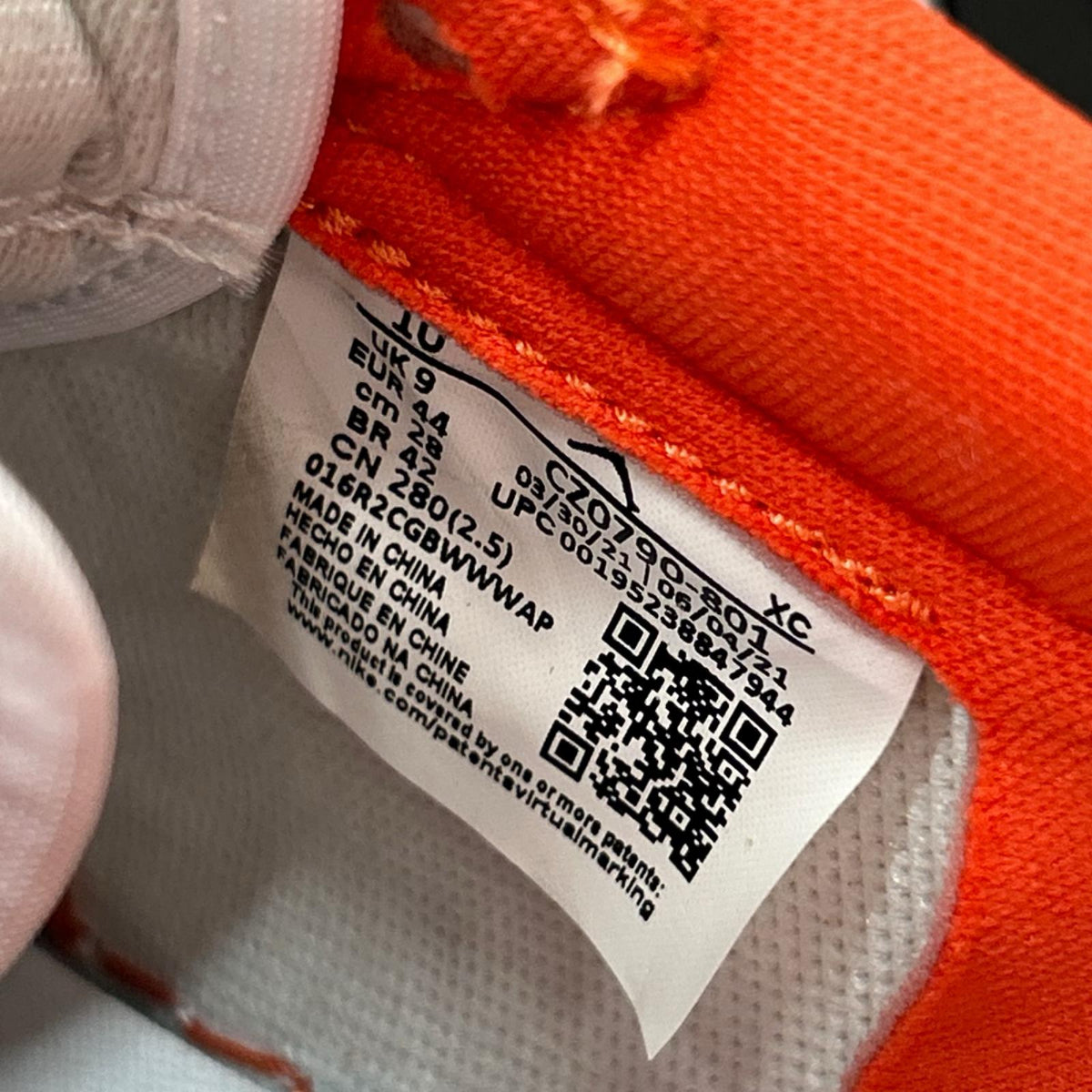 スニーカー AIR JORDAN 1 LOW OG 28cm 28cm (US10 UK9 1/2 EU46)
