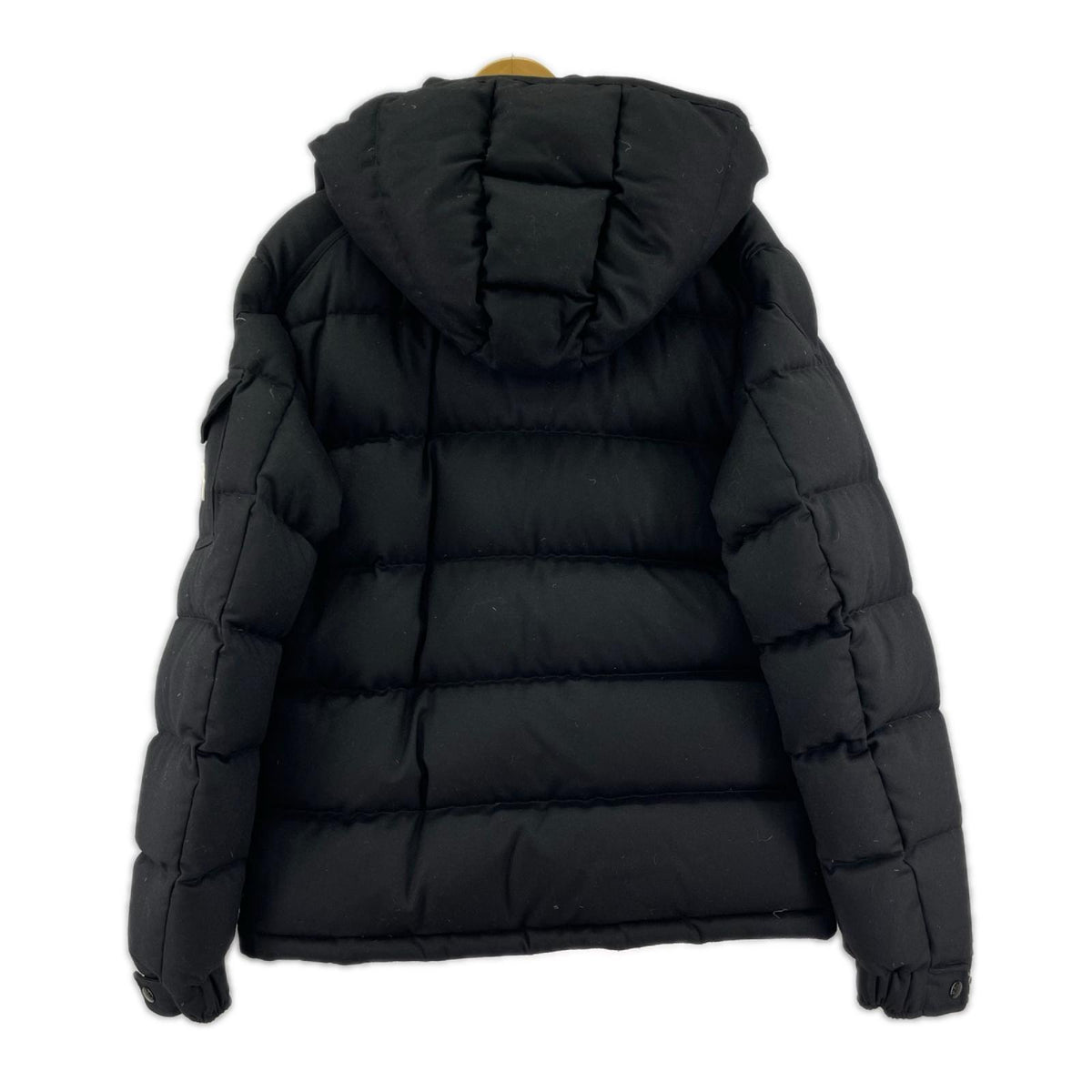 ダウンジャケット Moncler montgenevre giubbotto jacket ウール 3 ブラック