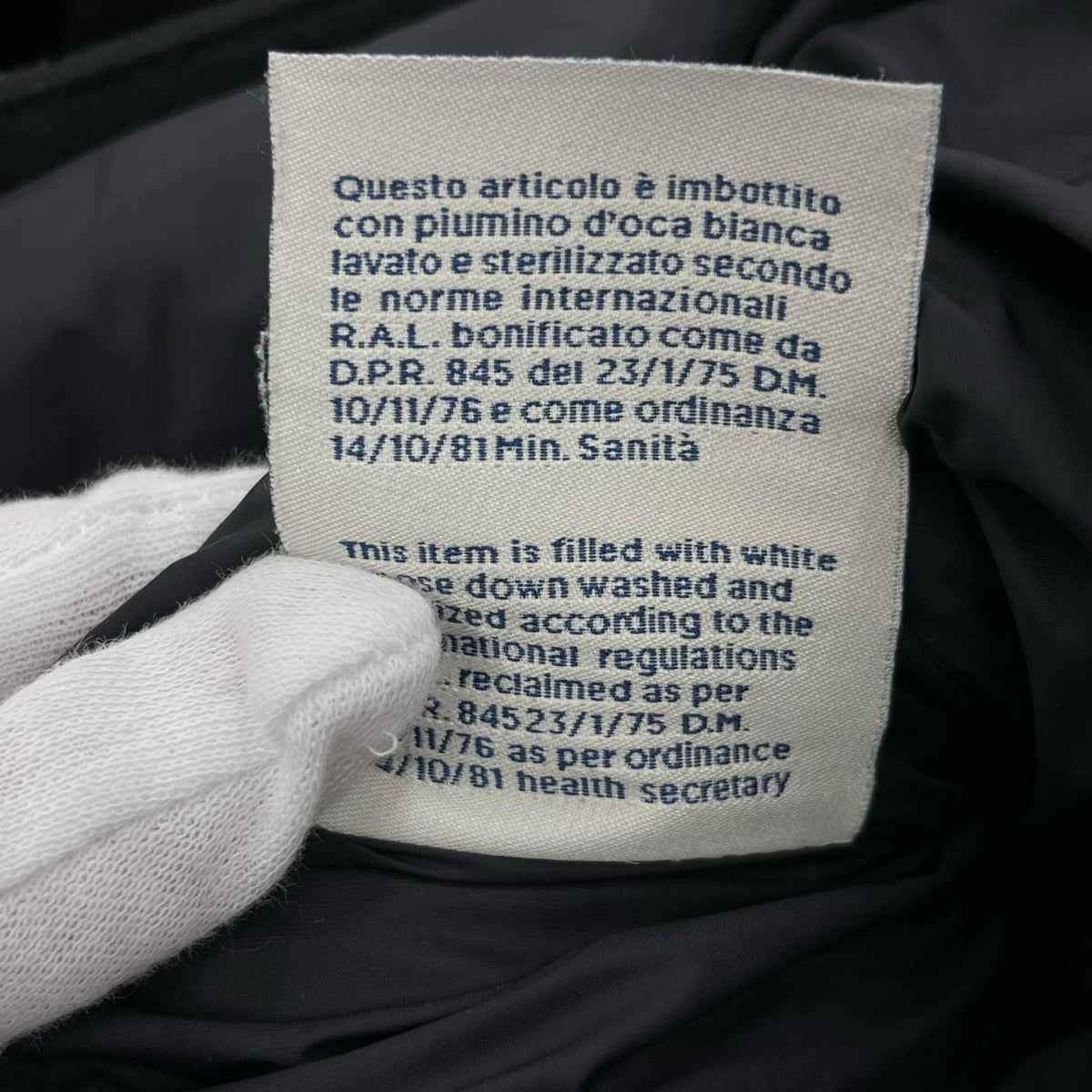 ダウンジャケット Moncler montgenevre giubbotto jacket ウール 3 ブラック