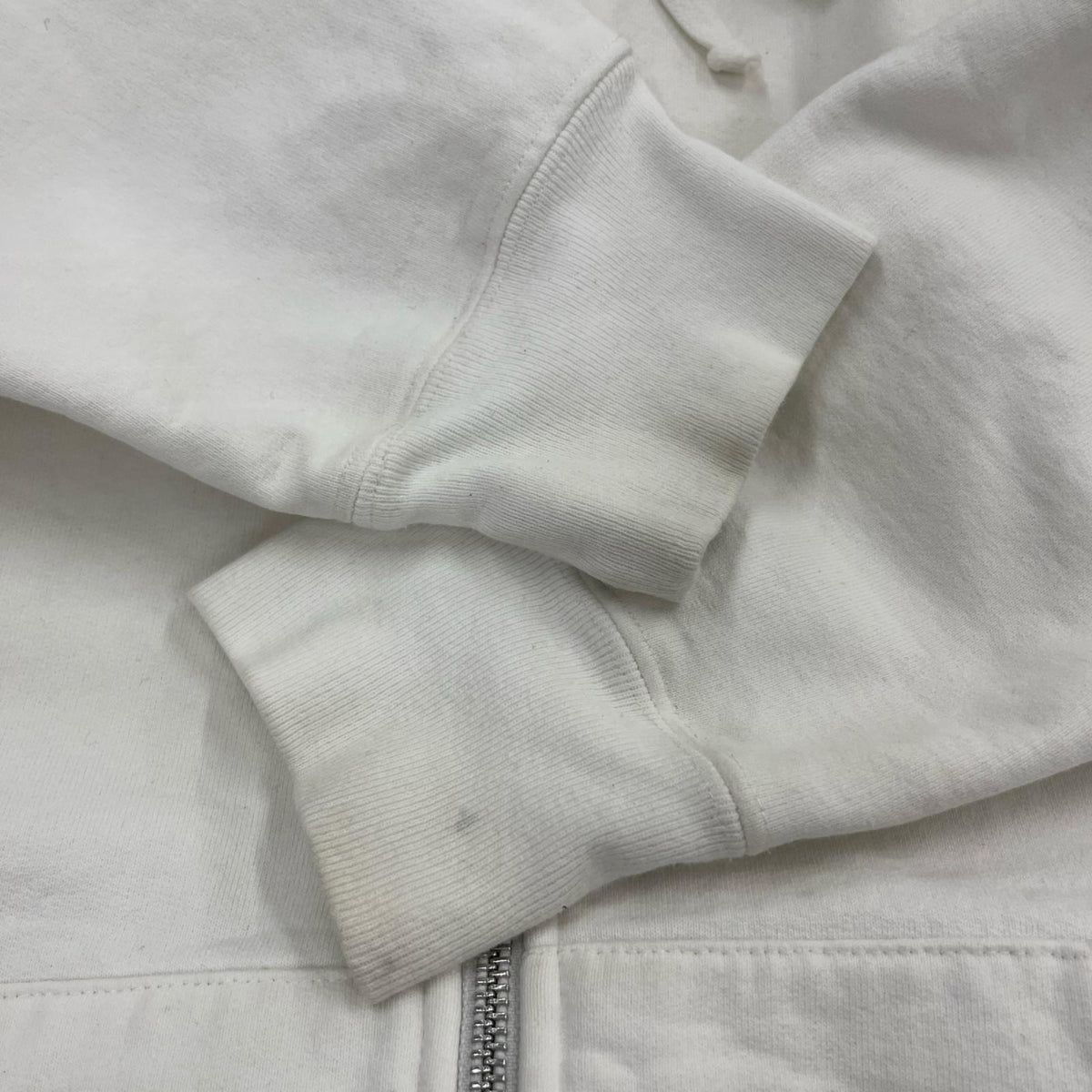 パーカー 14AW Logo Tape Zip Up (L) ホワイト L ホワイト