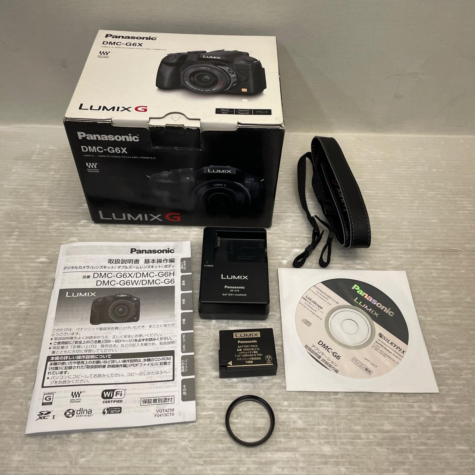Panasonic LUMIX DMC-G6X デジタルカメラ - Panasonic デジタルカメラ