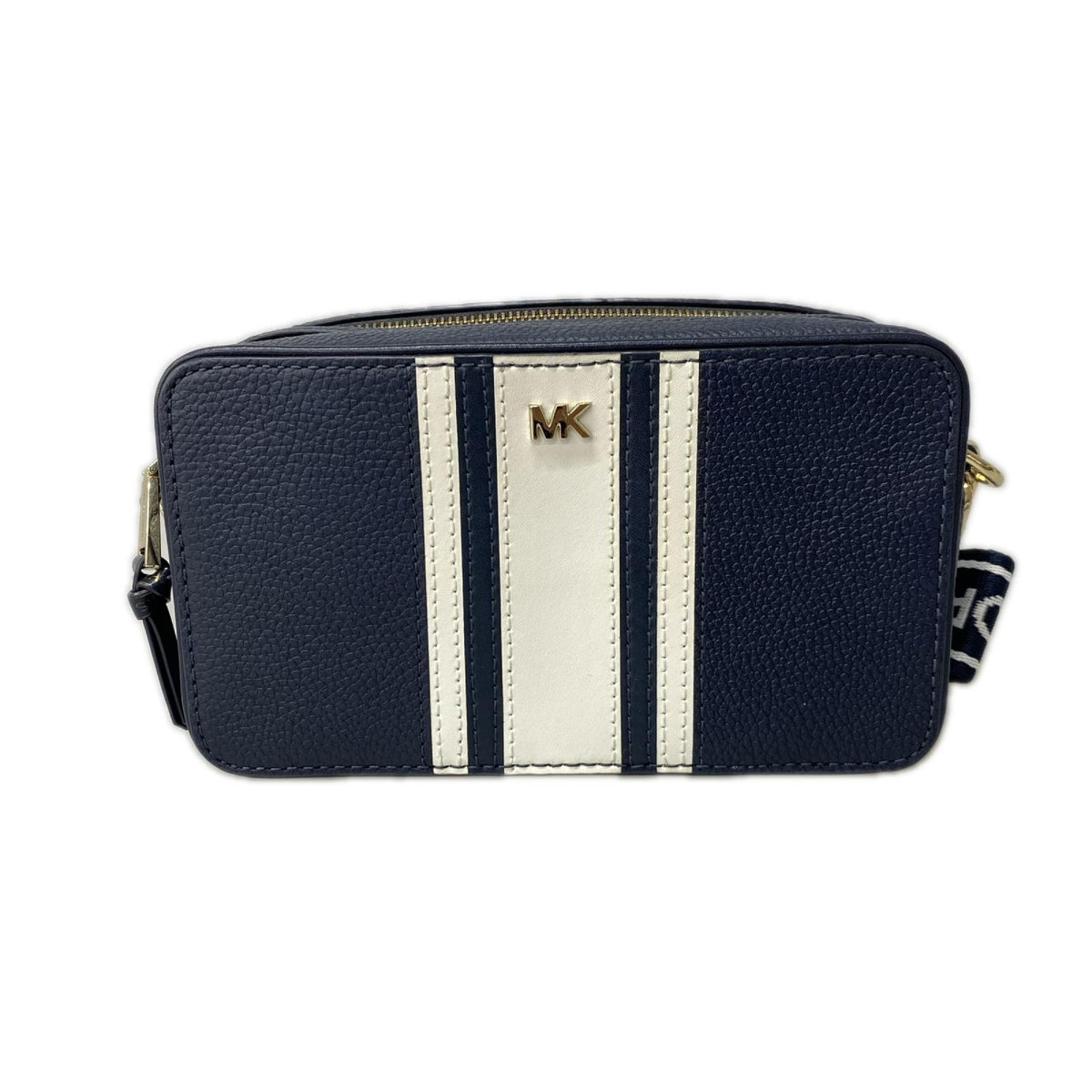 ショルダーバッグ Small logo Crossbody camera bag ネイビー