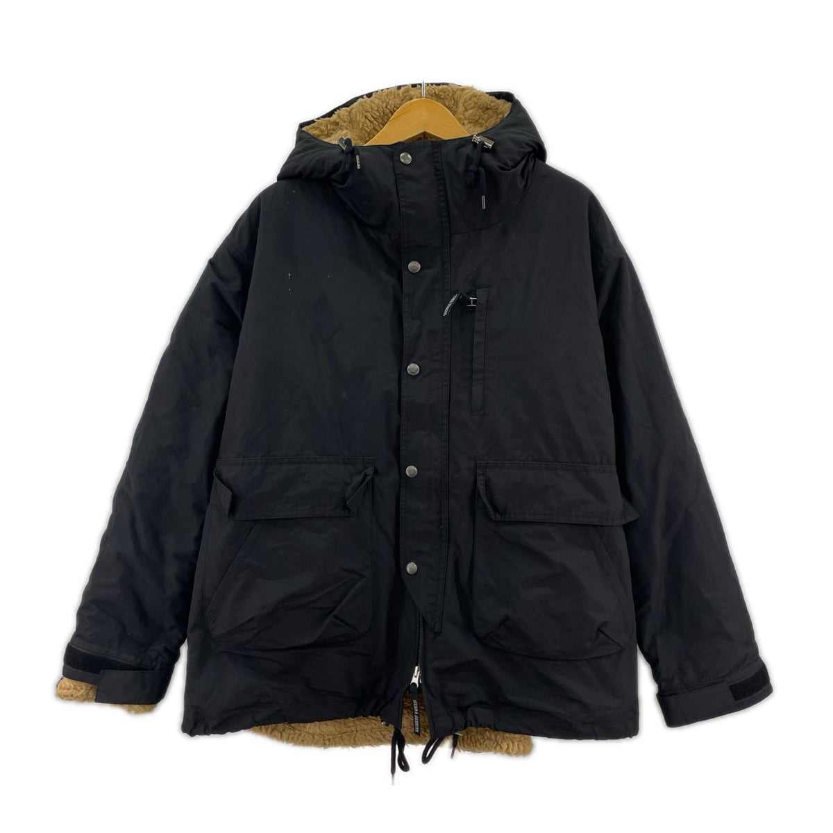 マウンテンパーカー relume 別注 3way ブラック M ブラック