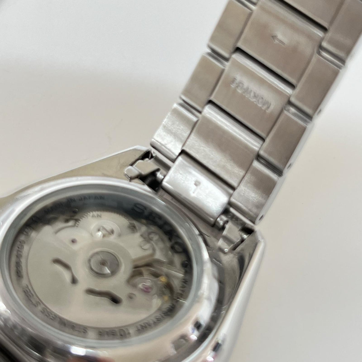 腕時計 SEIKO 5 SPORTS SKX series SBSA003 裏スケ 自動巻き 腕時計 ネイビー