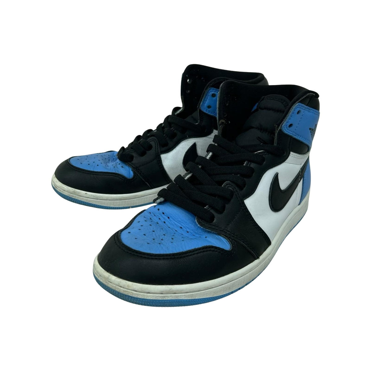 スニーカー AJ1 University Blue/UNC Toe 27.5cm (US9 1/2 UK9 EU45) ブラック