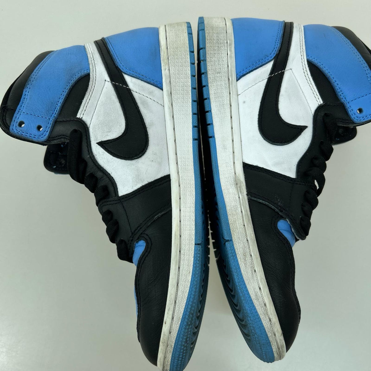 スニーカー AJ1 University Blue/UNC Toe 27.5cm (US9 1/2 UK9 EU45) ブラック