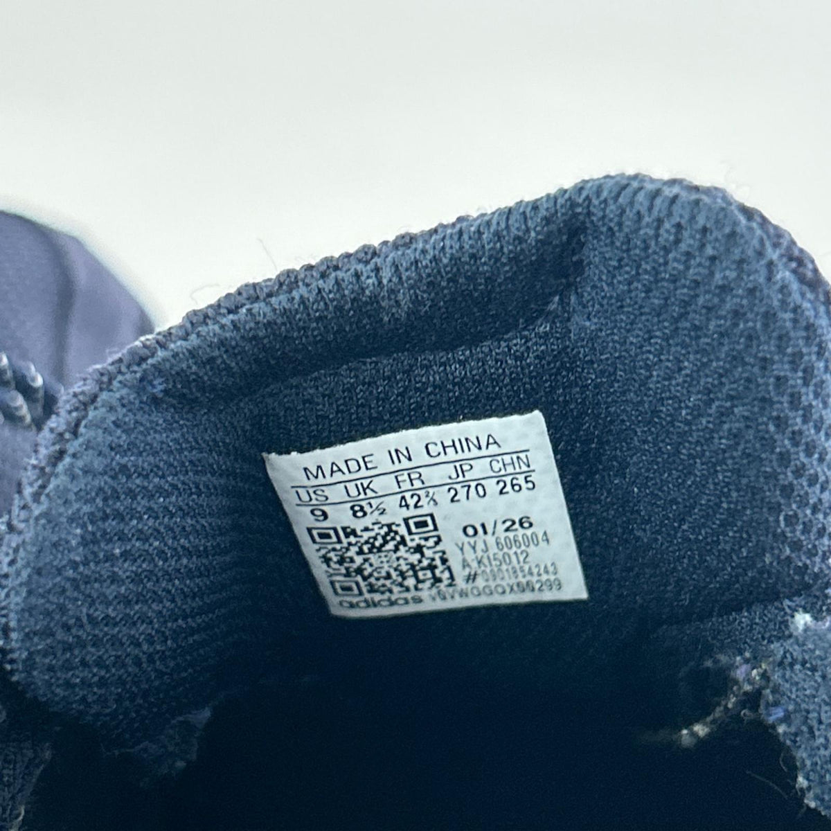 スニーカー ×everyone/ADIZERO ADIOS OG KI5012 (27.0) 27cm (US9 UK8 1/2 EU44) ネイビー
