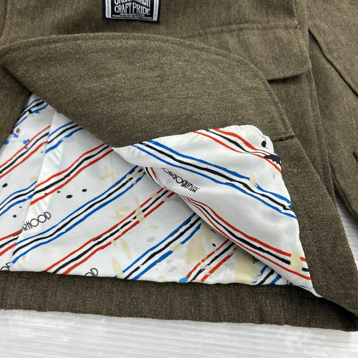テーラードジャケット URBAN GARMENT カーキ (S) S カーキ