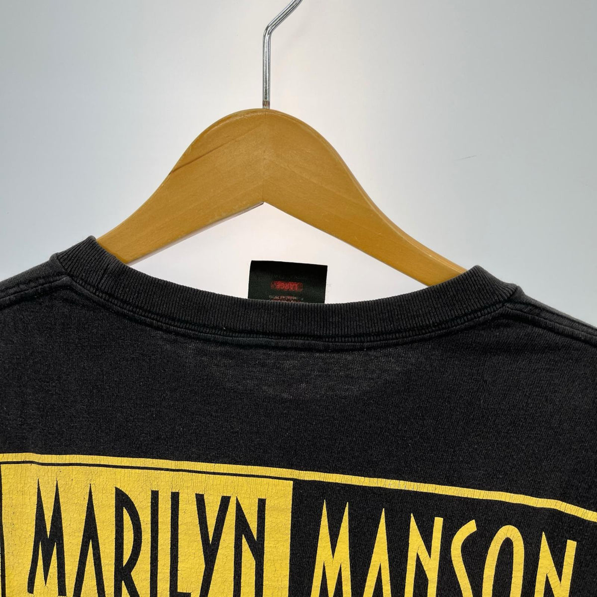 半袖Tシャツ 00S MARLLYN MANSON ツアーT 黒 (L) L ブラック