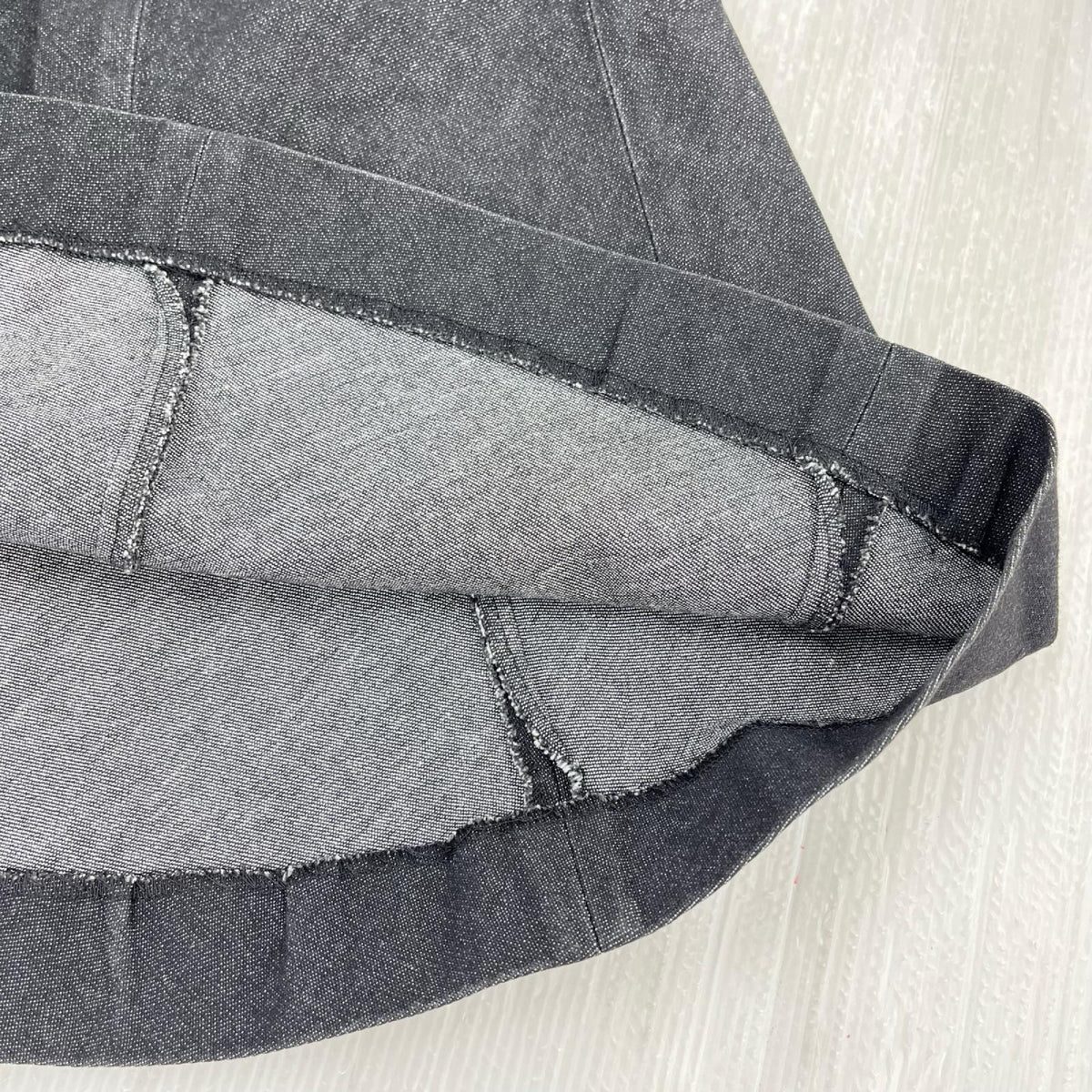 スカート BURBERRY 黒デニムスカート ブラック