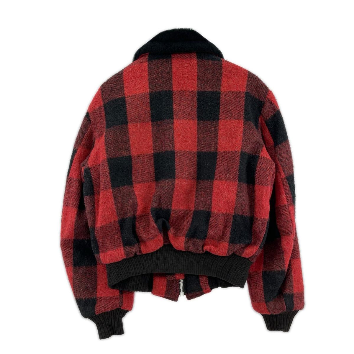 ブルゾン 60s DELUXE Quality ウールチェック レッド