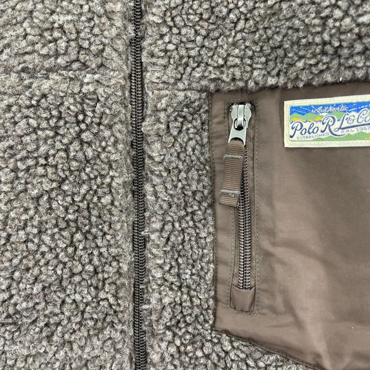 ジャケット HIGH PILE FLEECE JACKET(L) L ブラウン