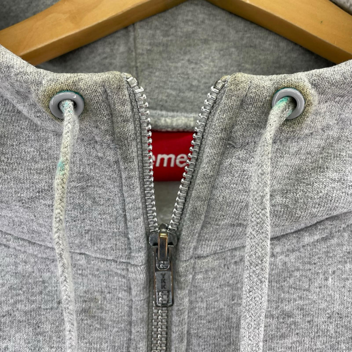 パーカー SMALL BOX LOGO グレー (XL) グレー