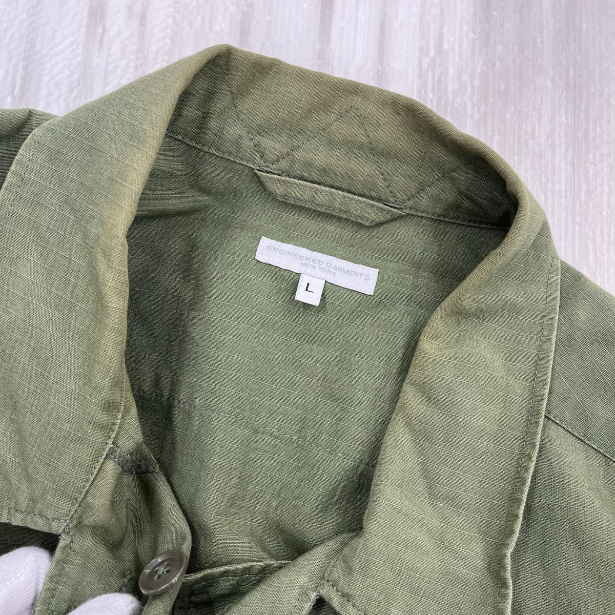 ジャケット ungle Fatigue Jacket /サイズL L グリーン