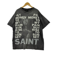 半袖Tシャツ SAINT MICHAEL 24SS PAY MONEY TO MY PAIN SS TEE XL フェード ブラック