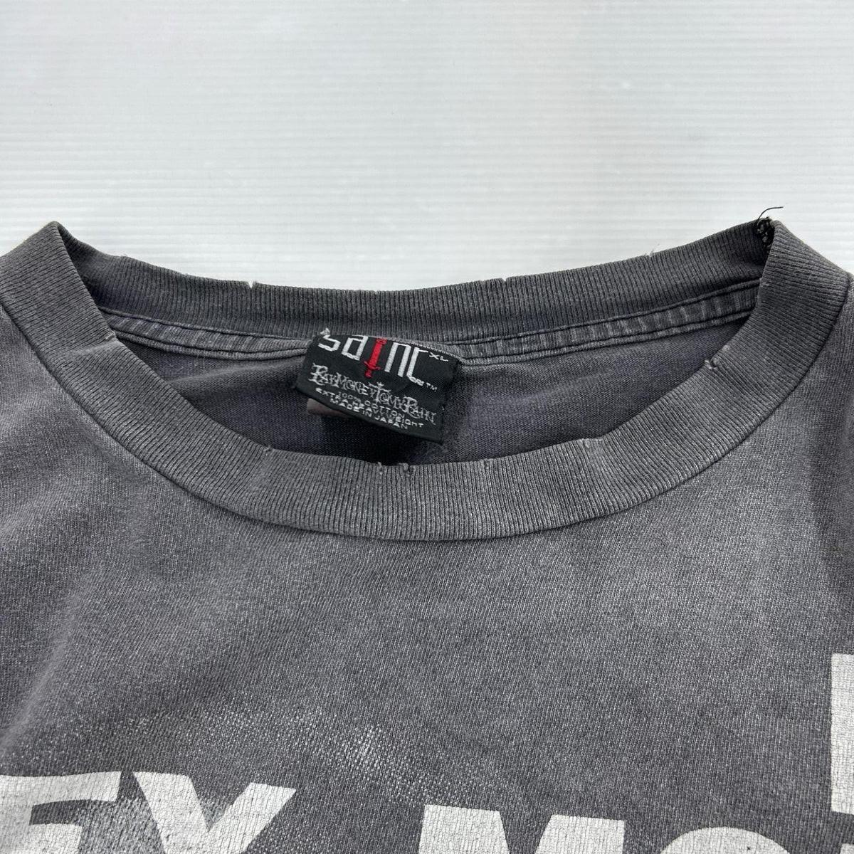 半袖Tシャツ SAINT MICHAEL 24SS PAY MONEY TO MY PAIN SS TEE XL フェード ブラック
