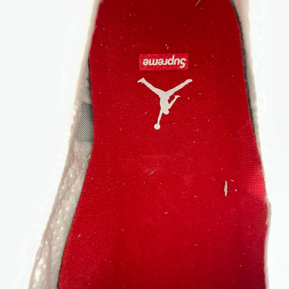 スニーカー SUPREME AIR JORDAN14 RETRO 27cm (US9 UK8 1/2 EU44) ホワイト