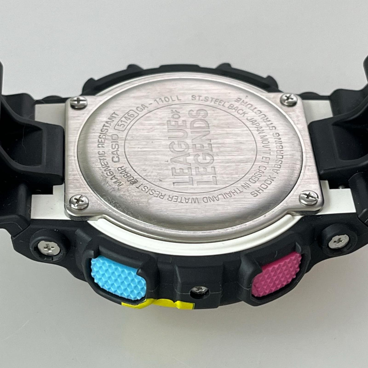 腕時計 CASIO G-SHOCK×League of Legends GA-110LL-1AJR デジタル マルチカラー