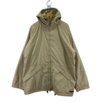 ミリタリージャケット STUSSY 中綿 ナイロン ミリタリージャケット XL ベージュ ベージュ