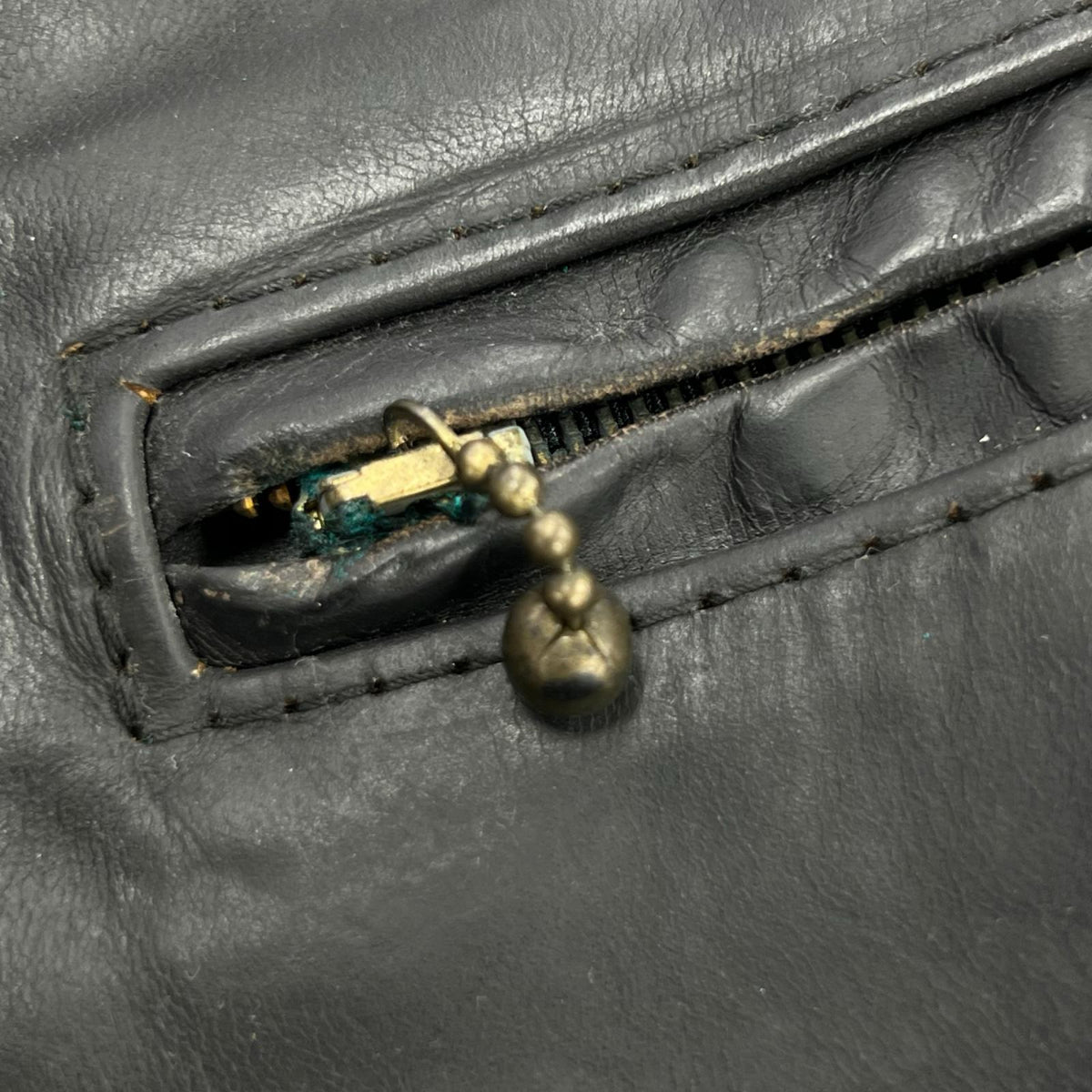 レザージャケット 80-90s AERO LEATHER ハイウェイマン レザースポーツジャケット 40 ブラック 40 ブラック