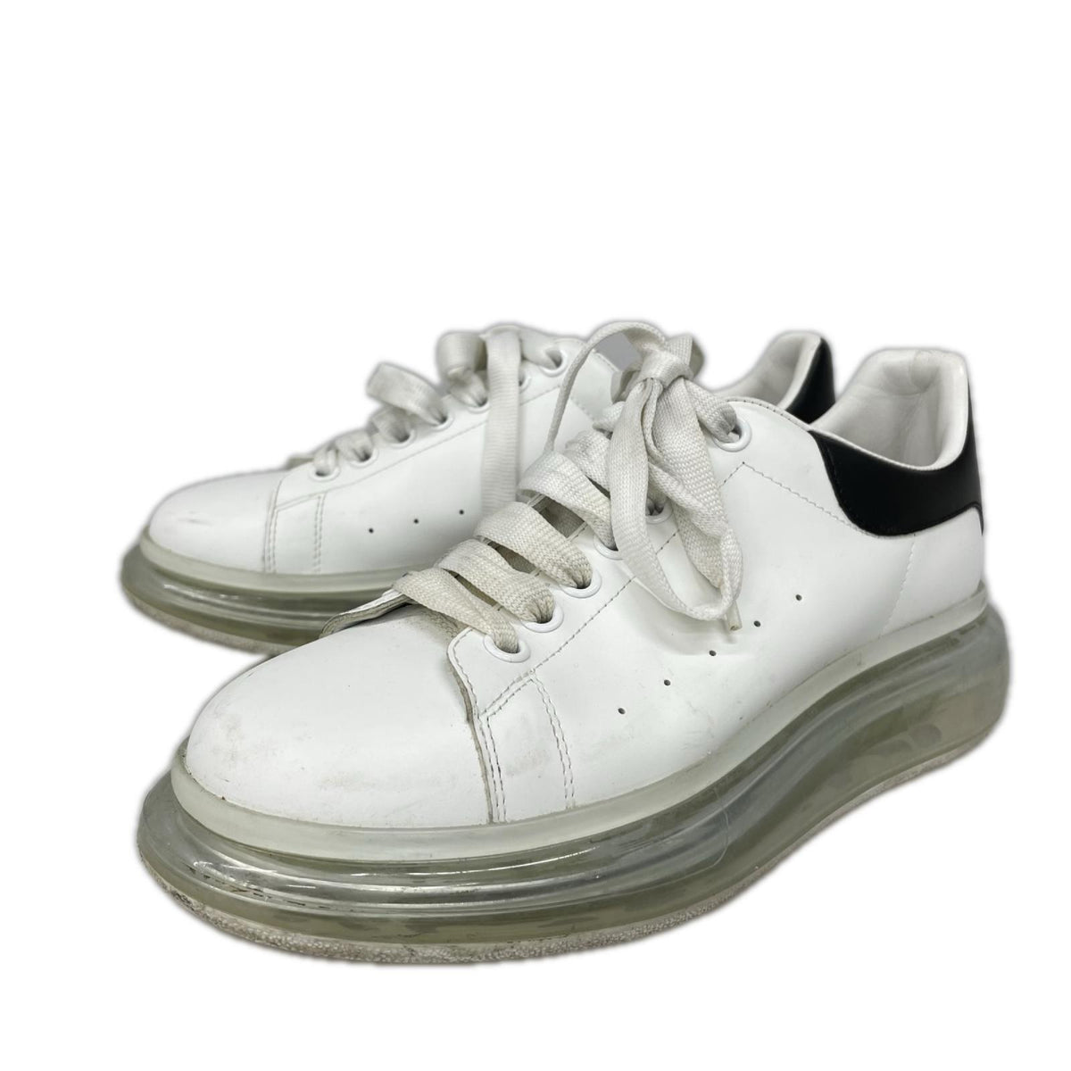 スニーカー Alexander McQueen エアプラットフォームスニーカー 40 白 40 ホワイト 40 ホワイト