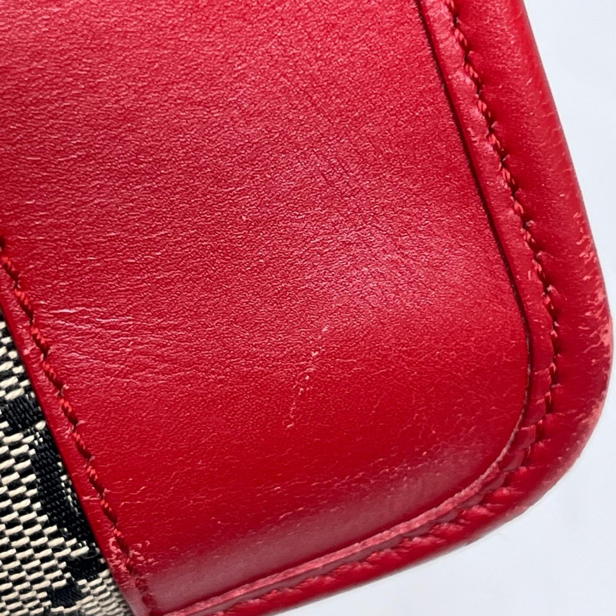 GUCCI/0856/GGキャンバススクエアハンドバッグ/赤