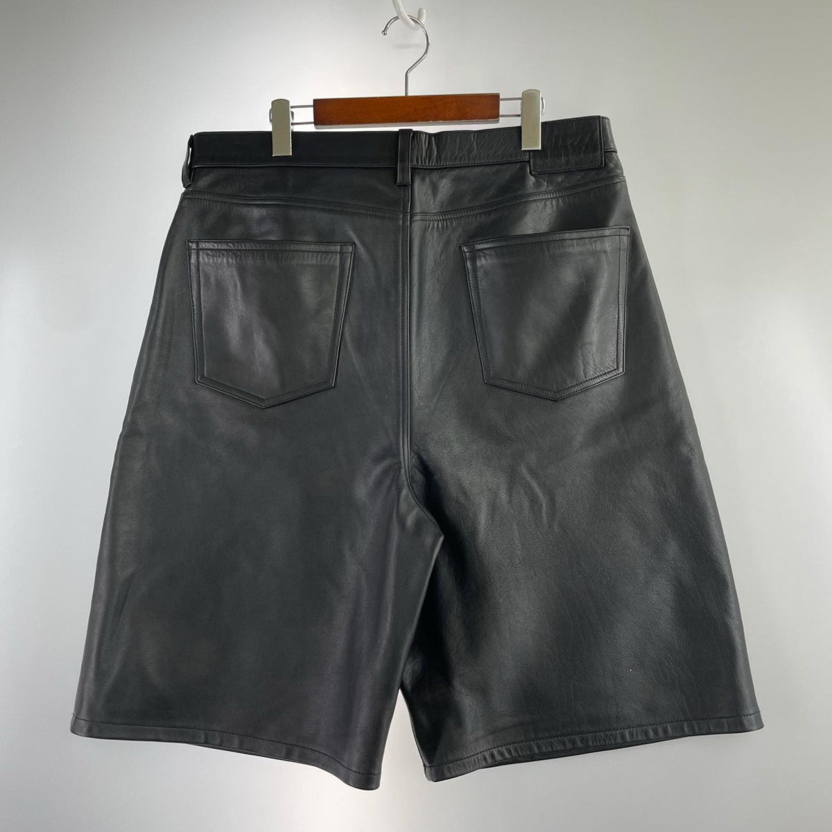 ショートパンツ Stussy BIG OL` SHORT LEATHER (34) 34 ブラック