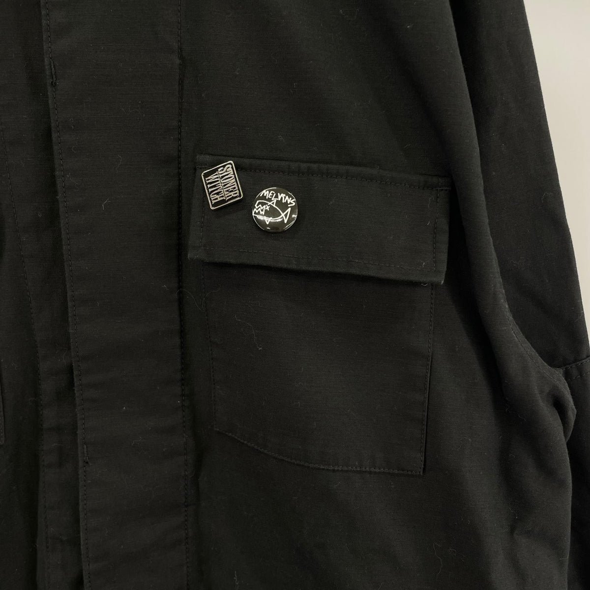 ジャケット Supreme 24SS melvins bdu jacket L 黒 L ブラック