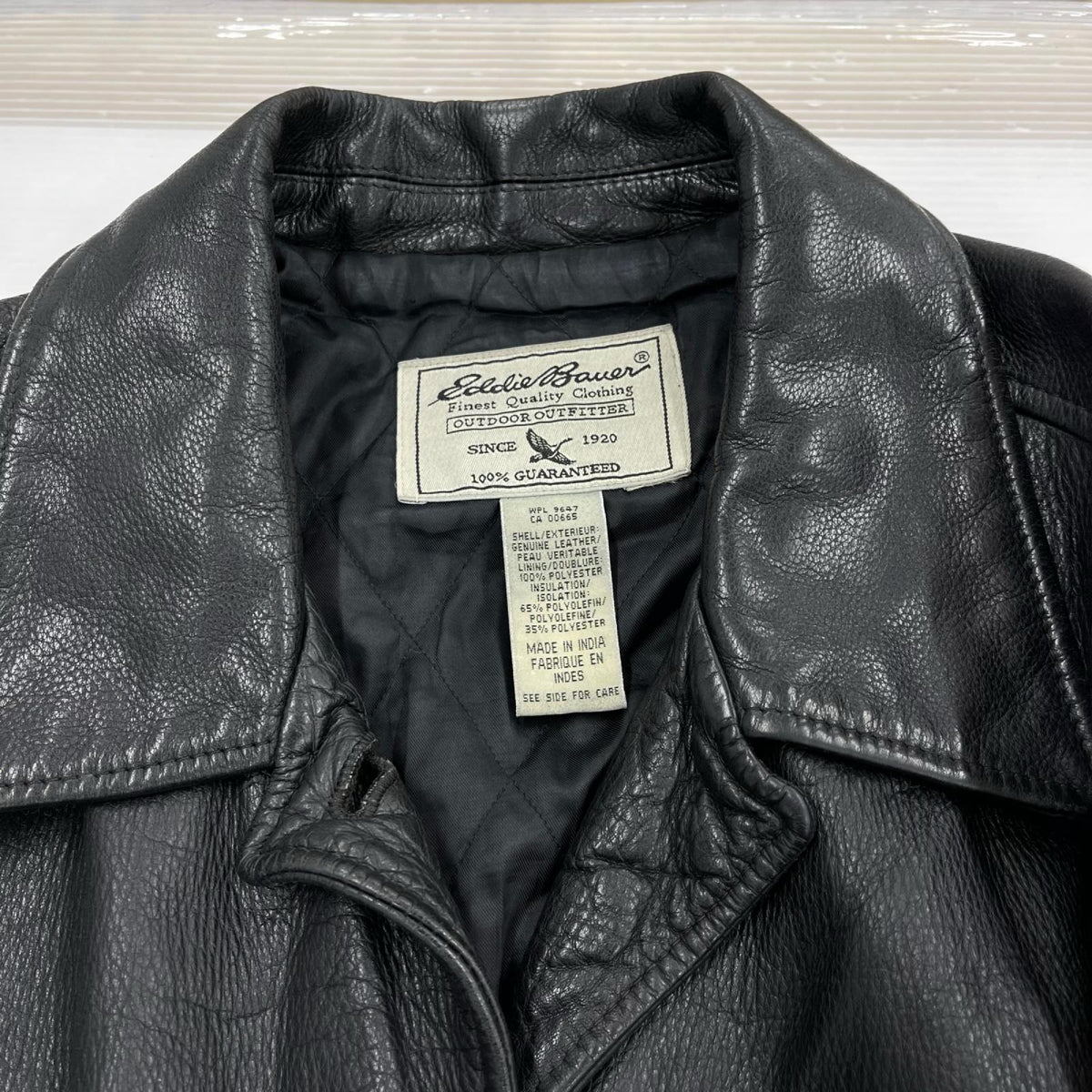 レザージャケット 90s レザーコート ブラック L ブラック