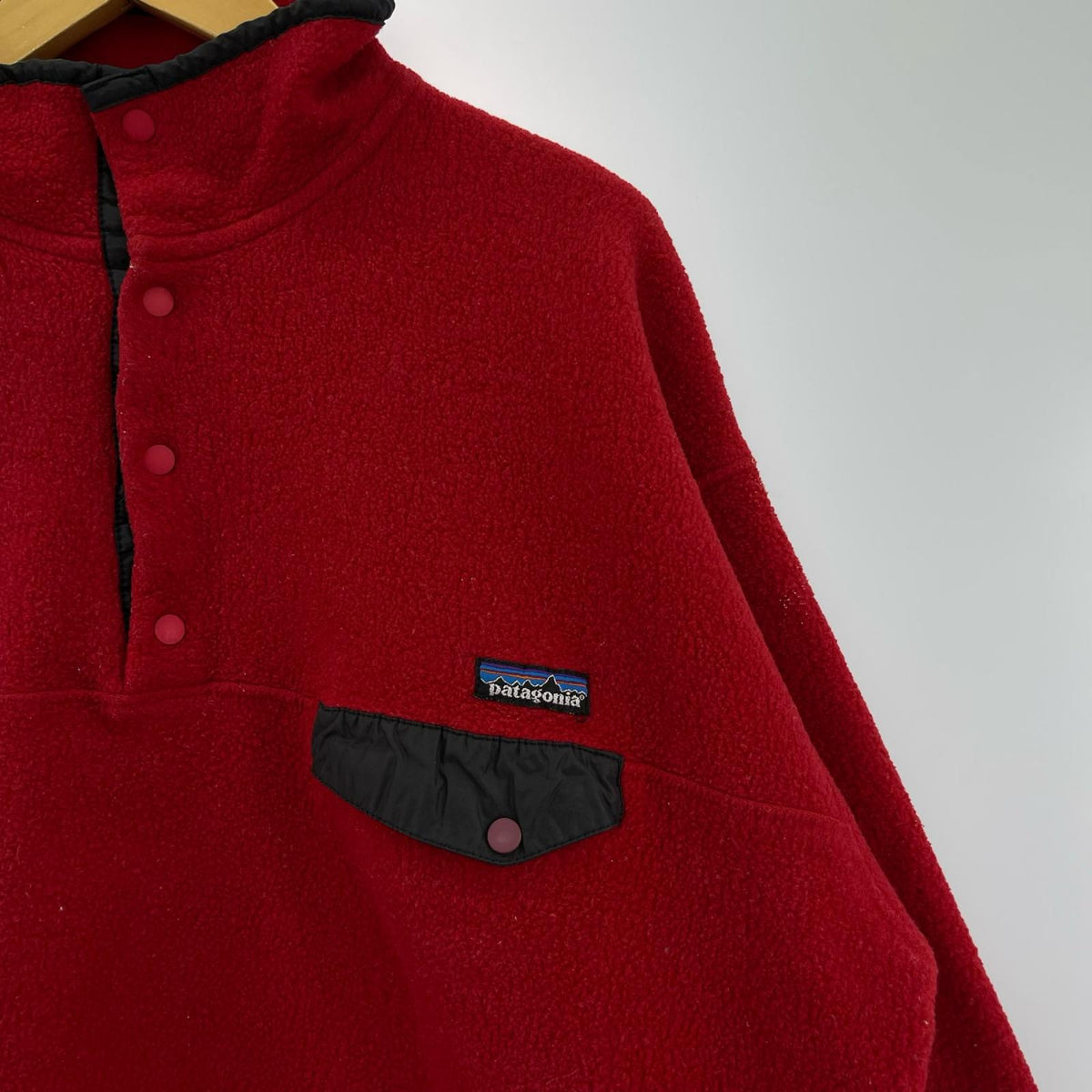 ジャケット 90s シンチラスナップ (XL) レッド