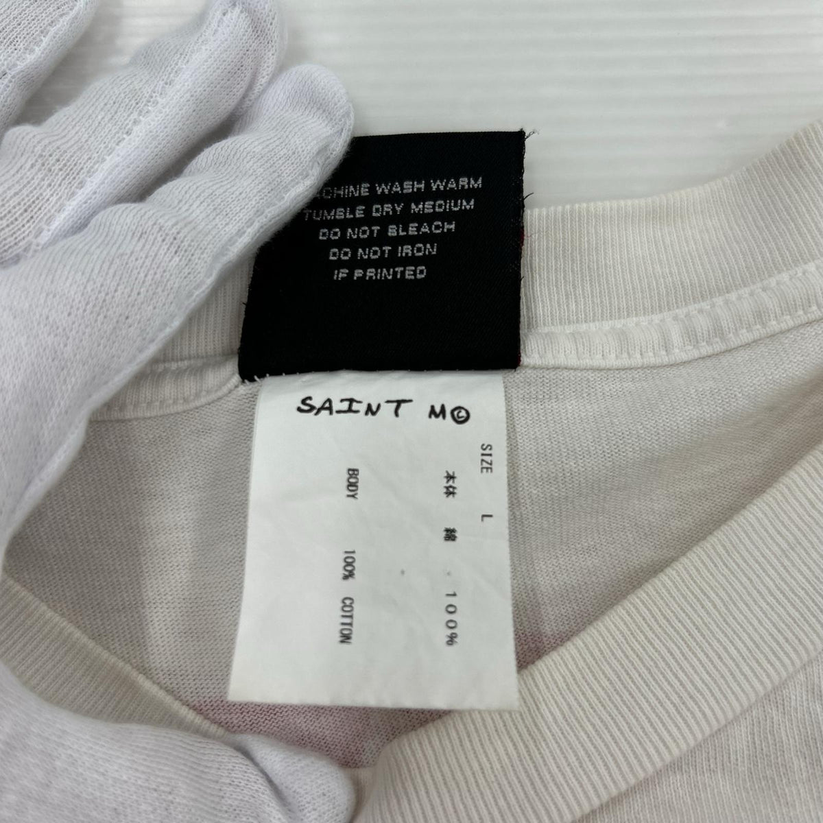 半袖Tシャツ SM-S23-0000-017 L ホワイト