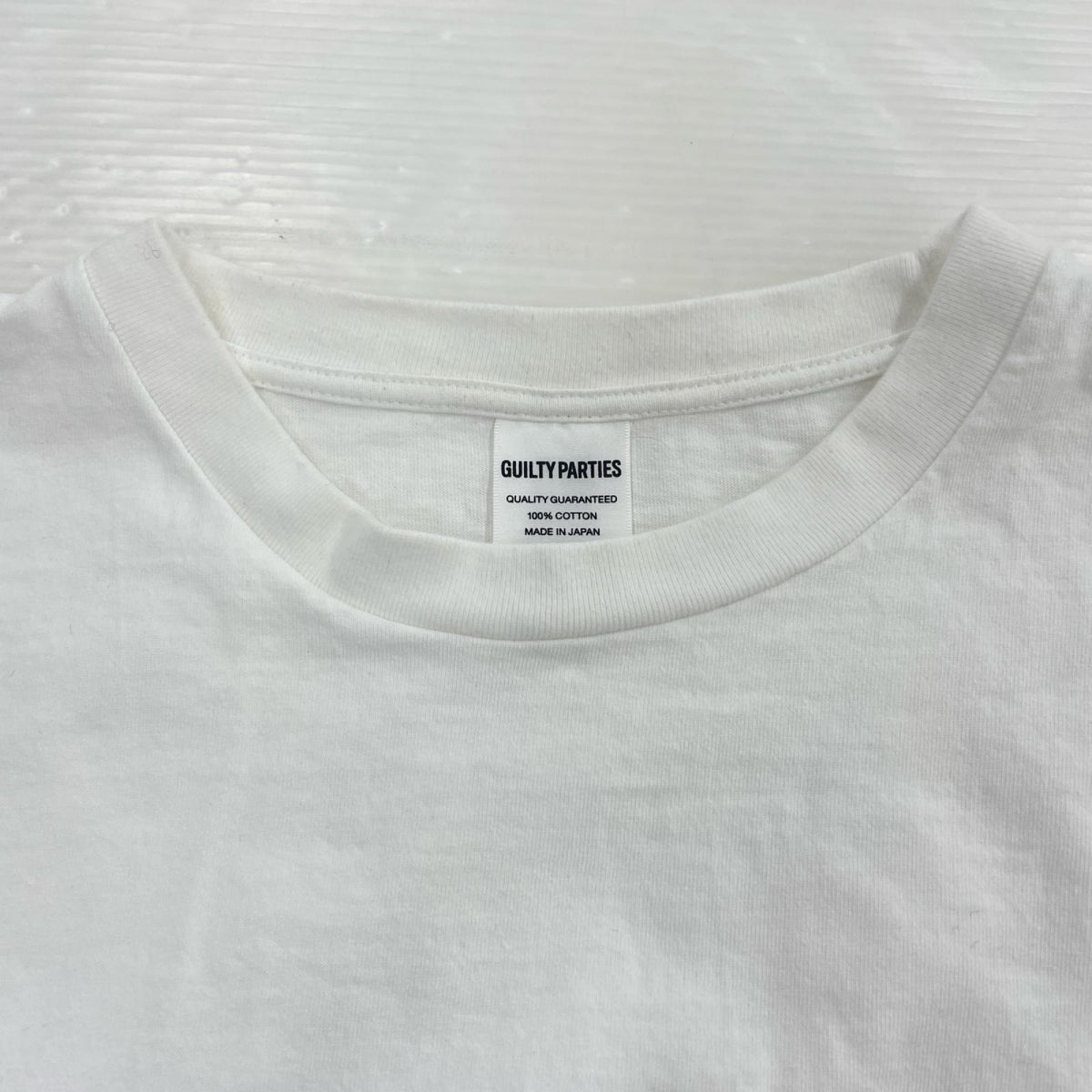 半袖Tシャツ WASHED HEAVY WEIGHT CREW NECK T-SHIRT S ホワイト