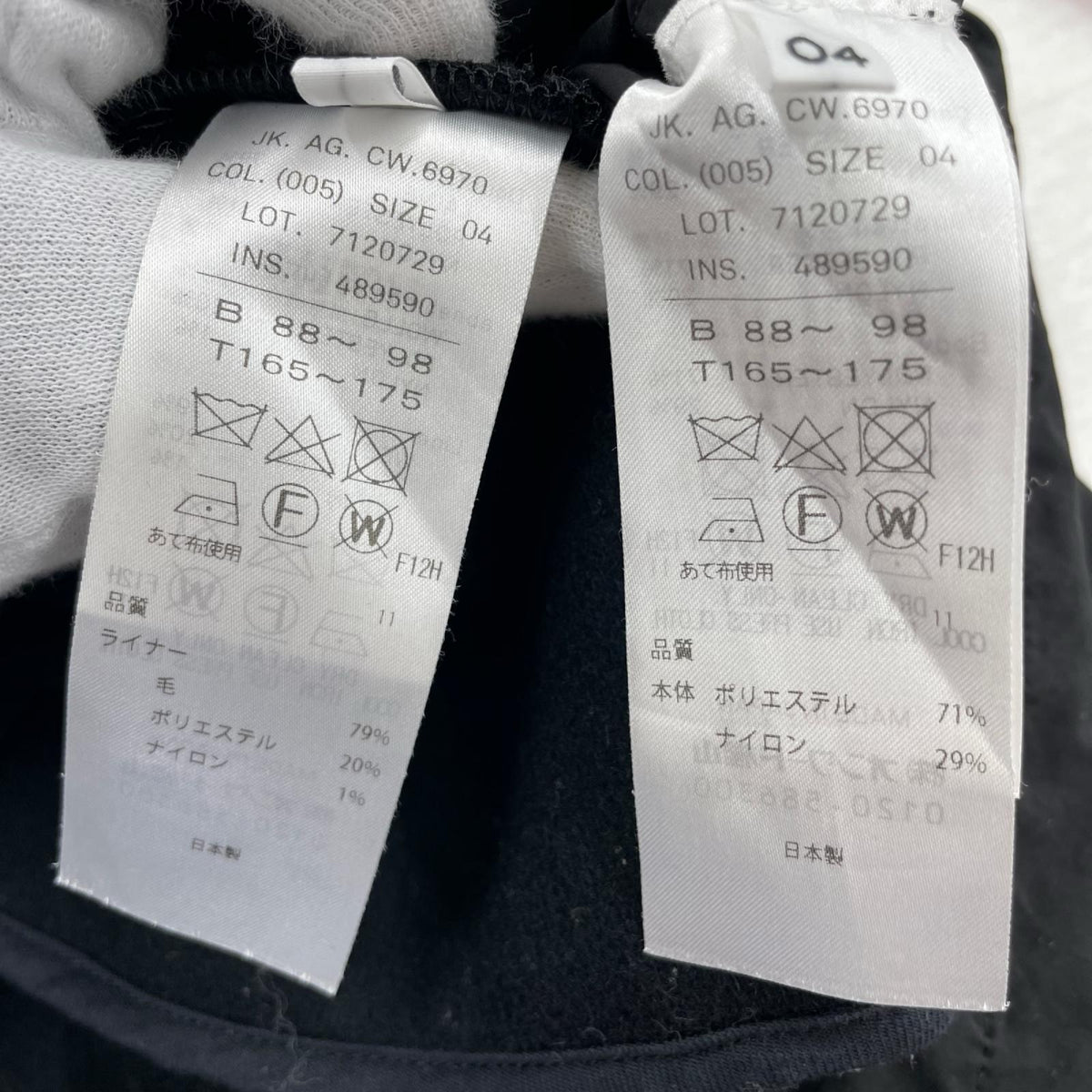 ジャケット 24AW AIR WEATHER FIELD COAT 黒 (46) 4 ブラック